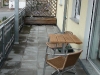 Die großzügige Terrasse der Fewo Bennungen