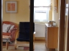 Blick vom Flur in den Wohnraum der Fewo Kelbra